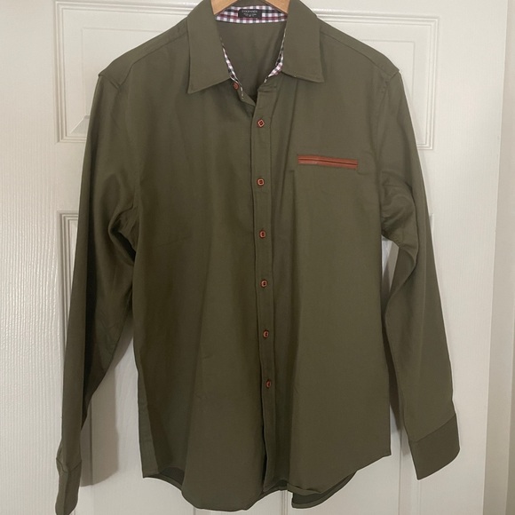Coofandy Other - 🫒 Olive Green Casual Button Down 🫒